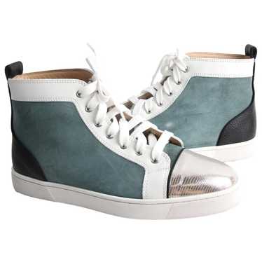 Christian Louboutin Louis leather high trainers - image 1