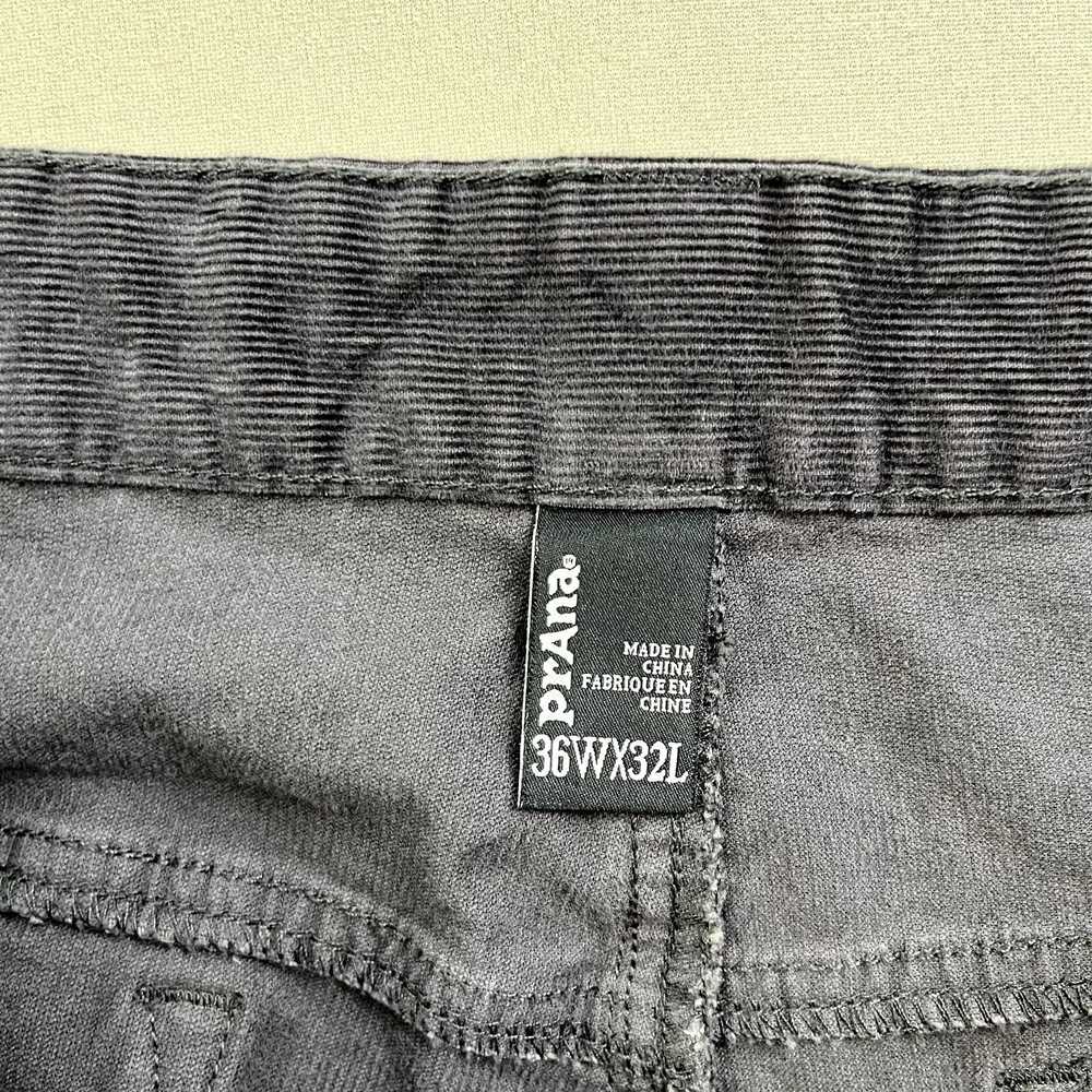 Prana prAna Pants Mens 36x32 Black Corduroy Chino… - image 7