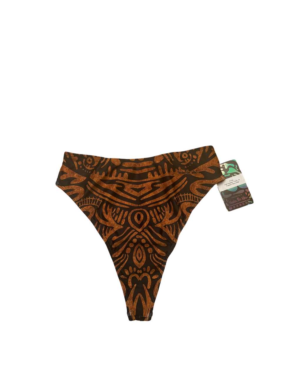 Freedom Rave Wear Primal High Waist Thong - image 1