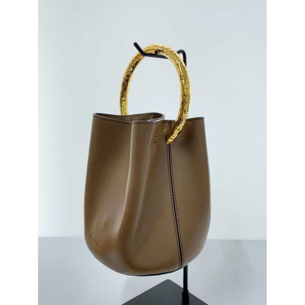 Marni Pannier leather crossbody bag - image 2