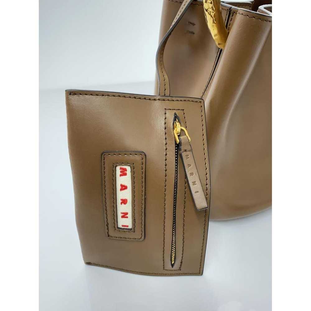 Marni Pannier leather crossbody bag - image 7