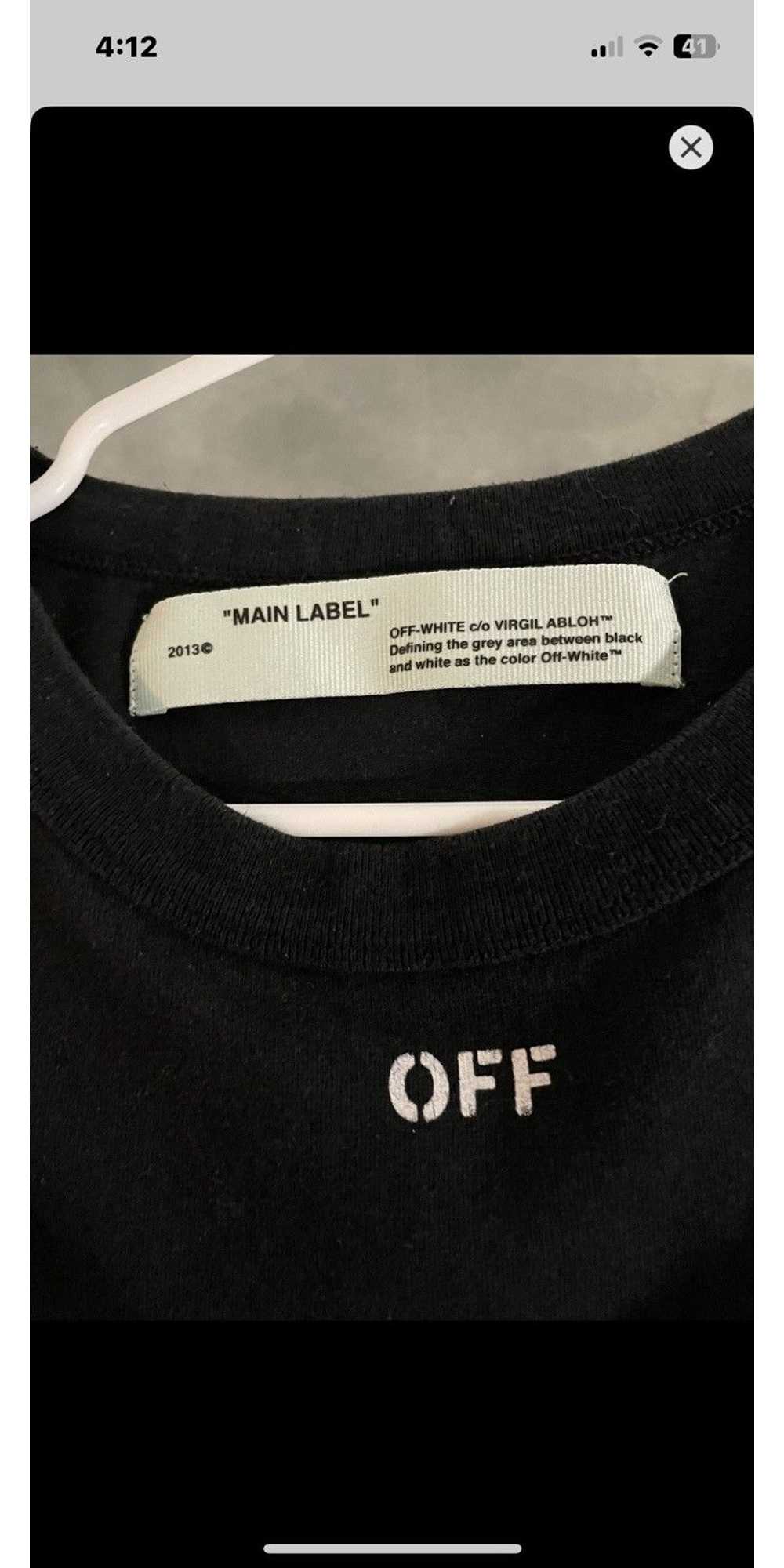 Off-White Off white “01” oversized tee - image 2