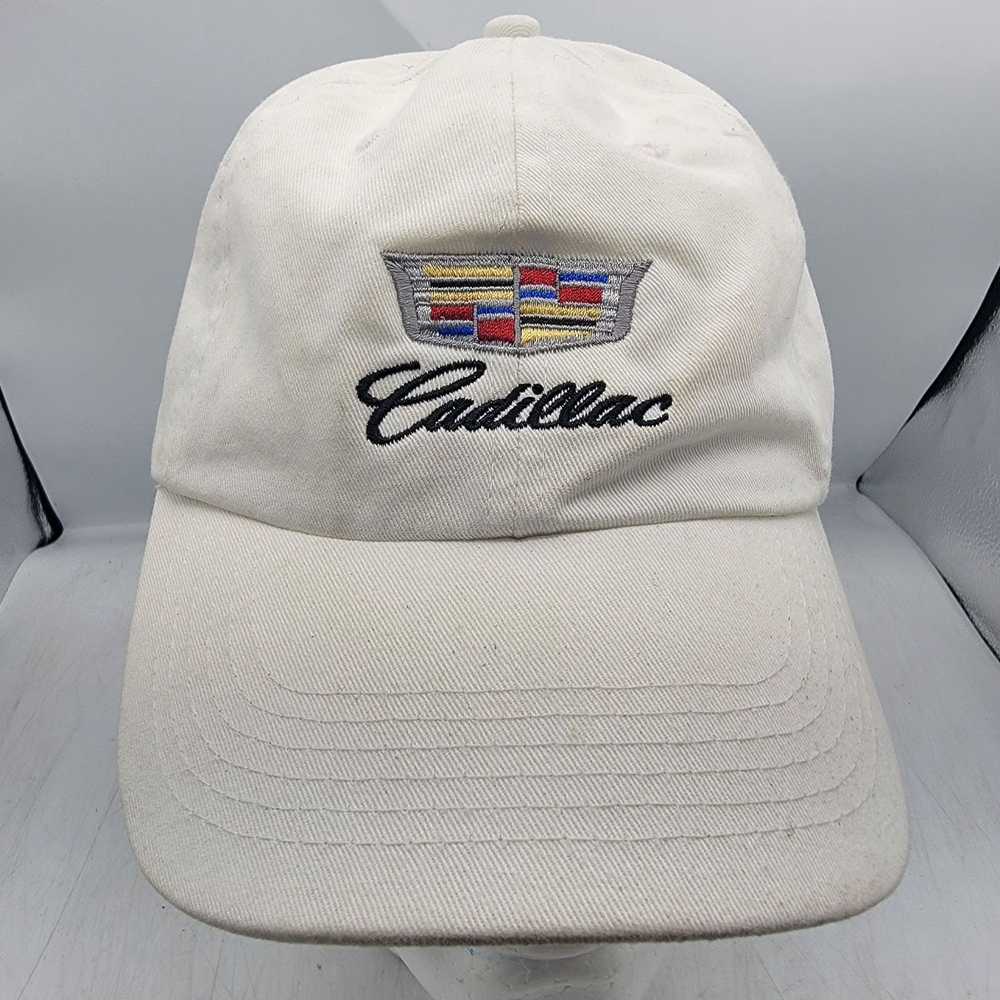 Other Cadillac Logo Cap By Quake City Caps White … - image 1