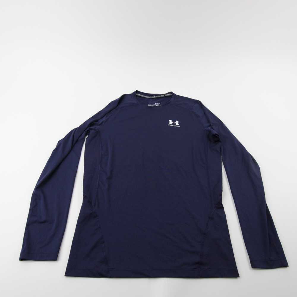 Under Armour Compression Top Men's Navy Used - image 1