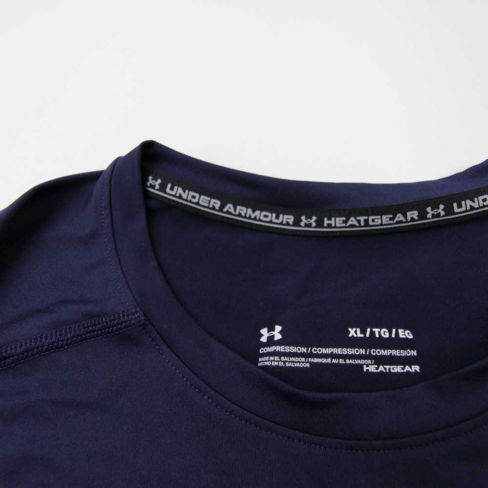 Under Armour Compression Top Men's Navy Used - image 3