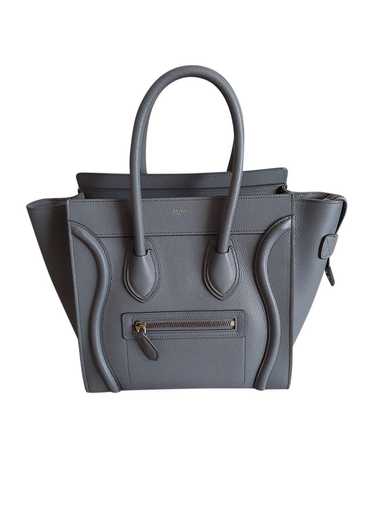 Product Details Celine Grey Micro Luggage Bag