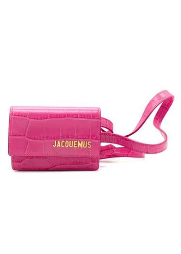 Managed by hewi Jacquemus Pink Croc Embossed La Ce