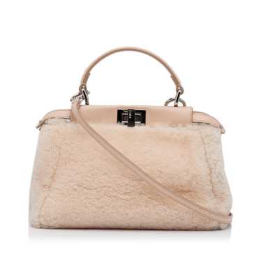 Product Details Fendi Beige Mini Peekaboo Bag - image 1