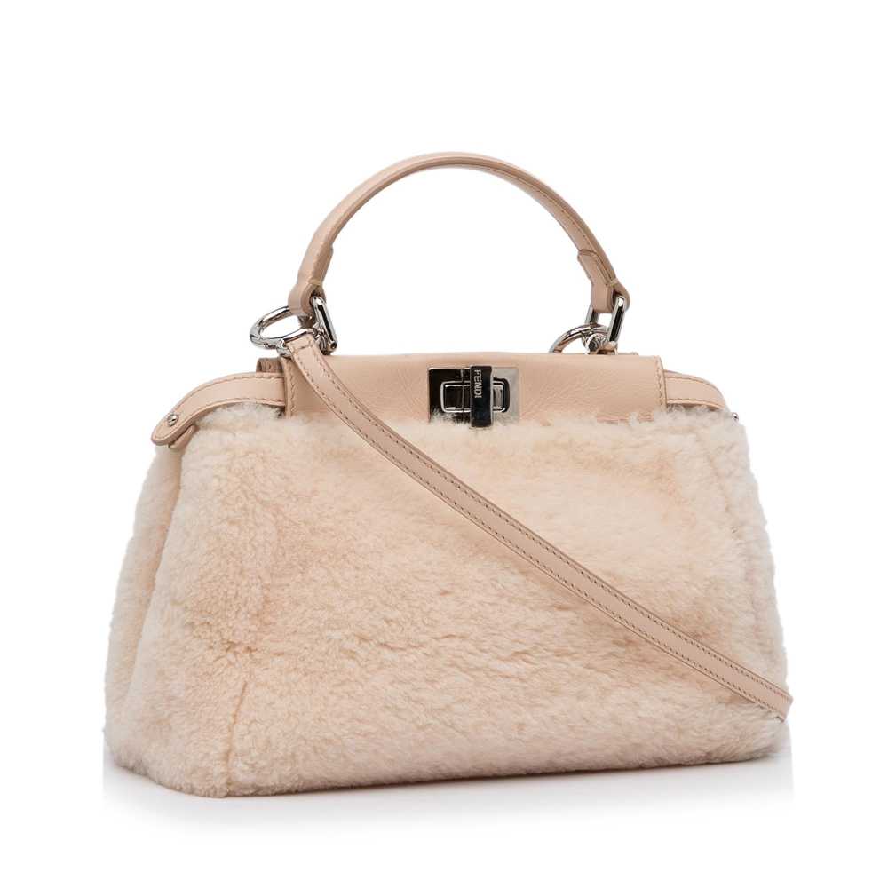 Product Details Fendi Beige Mini Peekaboo Bag - image 2