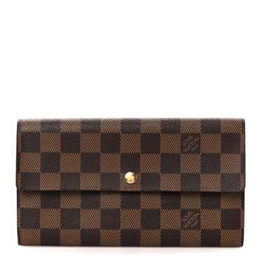 LOUIS VUITTON Damier Ebene Sarah Wallet - image 1