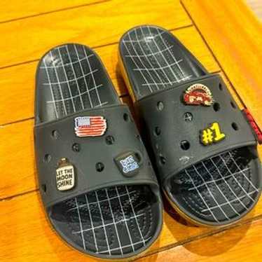 Luke Combs Bootlegger X Crock Slides W/Jibbetz - image 1