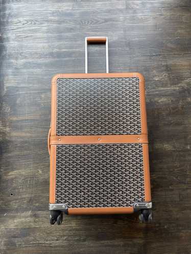 Goyard Black Brown Goyard Suitcase - image 1