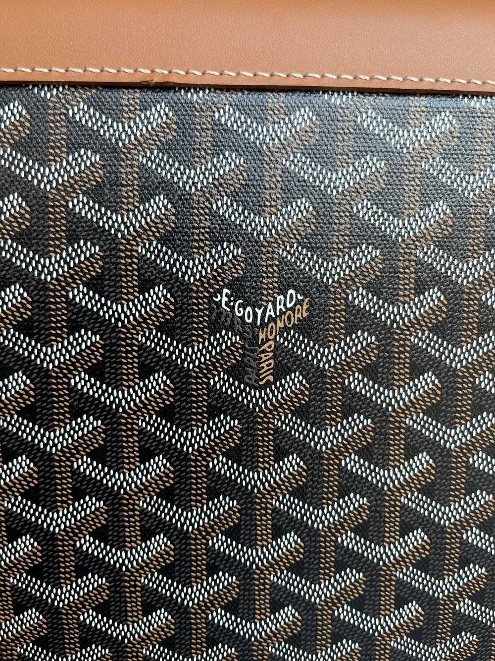 Goyard Black Brown Goyard Suitcase - image 4