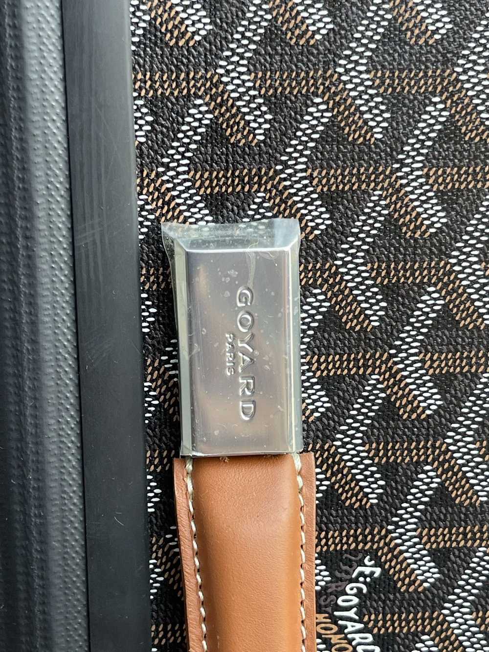 Goyard Black Brown Goyard Suitcase - image 6