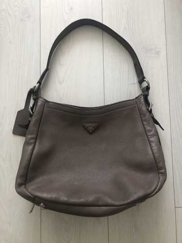 Prada prada deerskin hobo bag