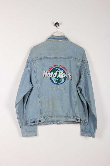 90's Hard Rock Cafe Jakarta Denim Jacket Large