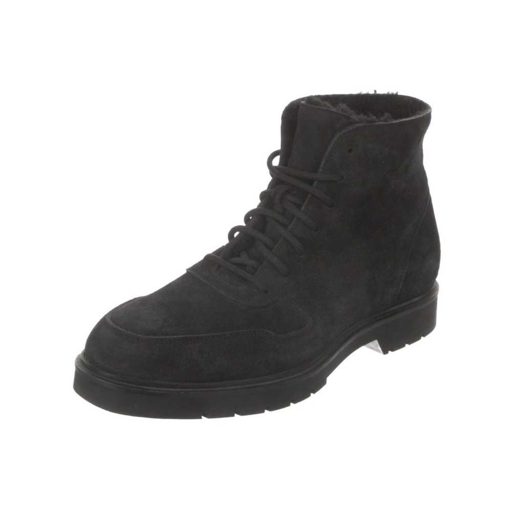 Alexander Wang Sueded leather shearling boot - image 3