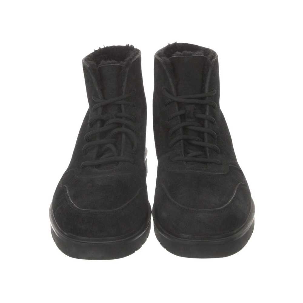 Alexander Wang Sueded leather shearling boot - image 4