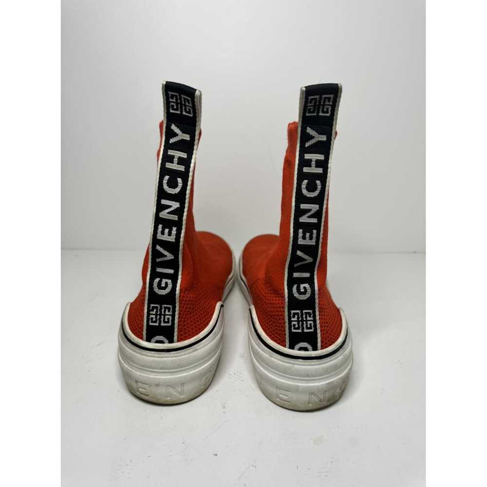 Givenchy George V cloth high trainers - image 3