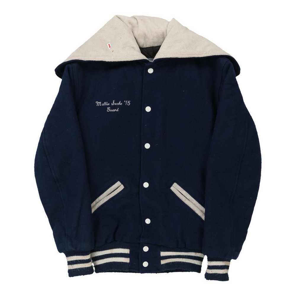 Conrad Weiser Neff Varsity Jacket - Small Navy Wo… - image 3