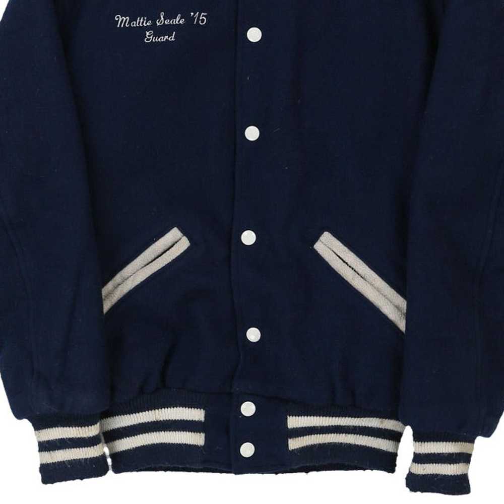 Conrad Weiser Neff Varsity Jacket - Small Navy Wo… - image 5