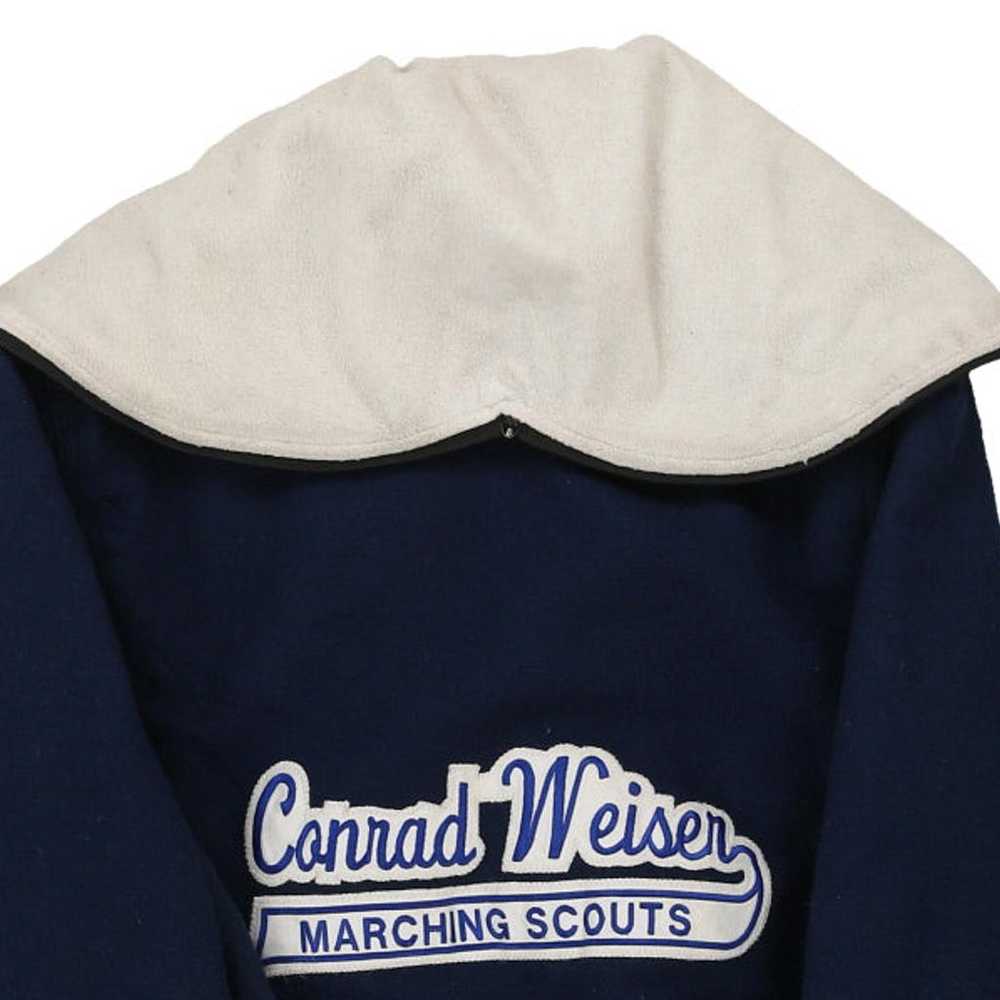 Conrad Weiser Neff Varsity Jacket - Small Navy Wo… - image 6