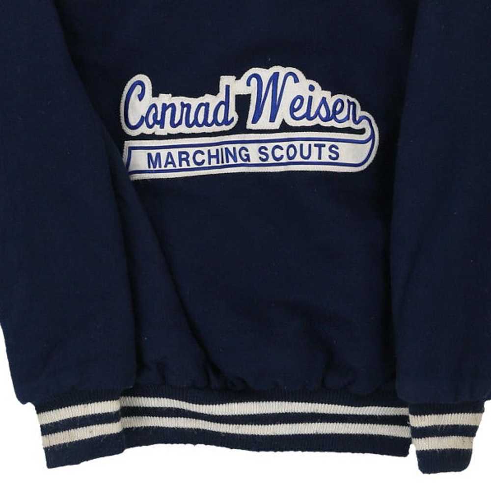 Conrad Weiser Neff Varsity Jacket - Small Navy Wo… - image 7