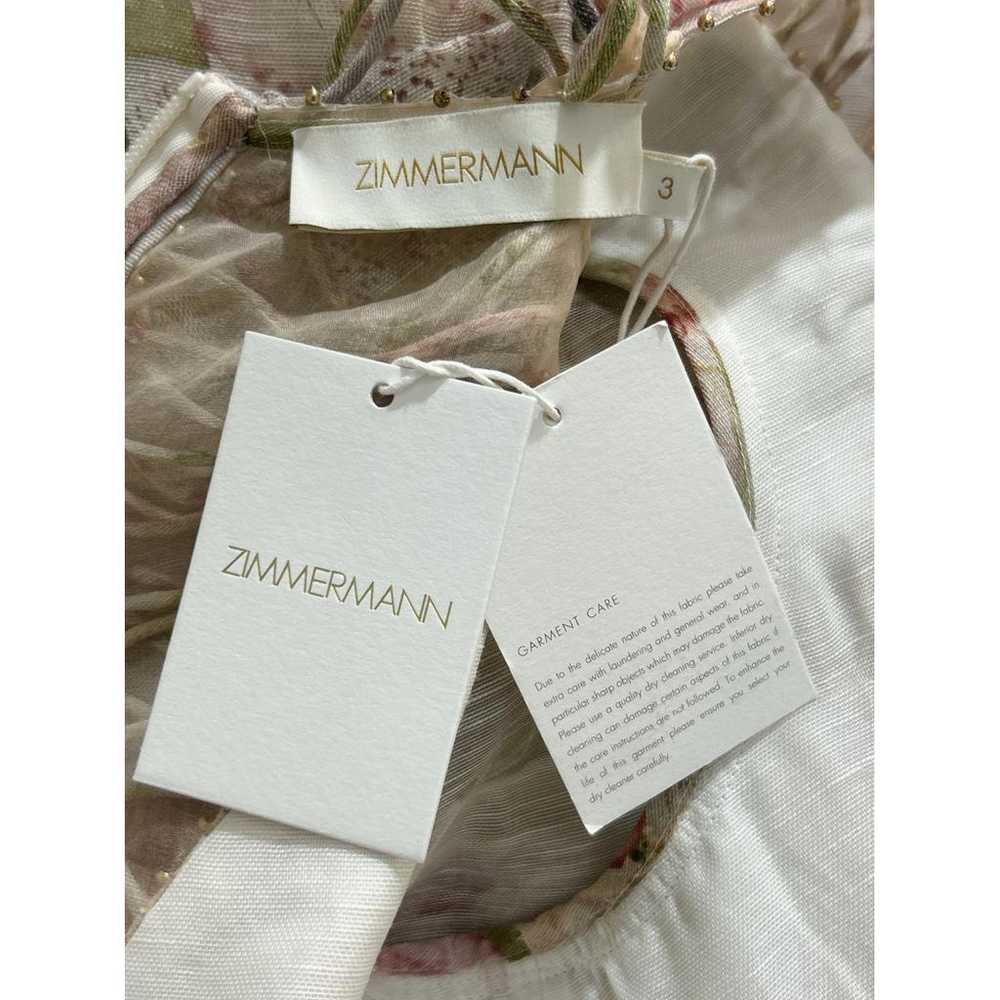 Zimmermann Linen mini dress - image 2