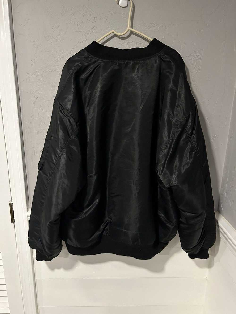 Vintage Vintage Demna Army Black Bomber Jacket Ov… - image 6