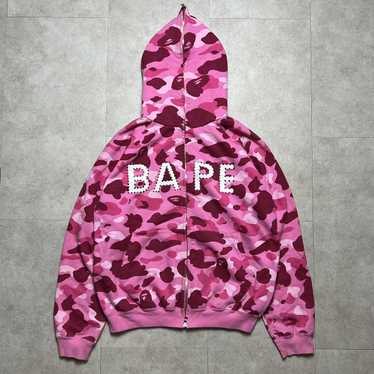 Bape Swarovski Color Camo Full Zip Hoodie - image 1