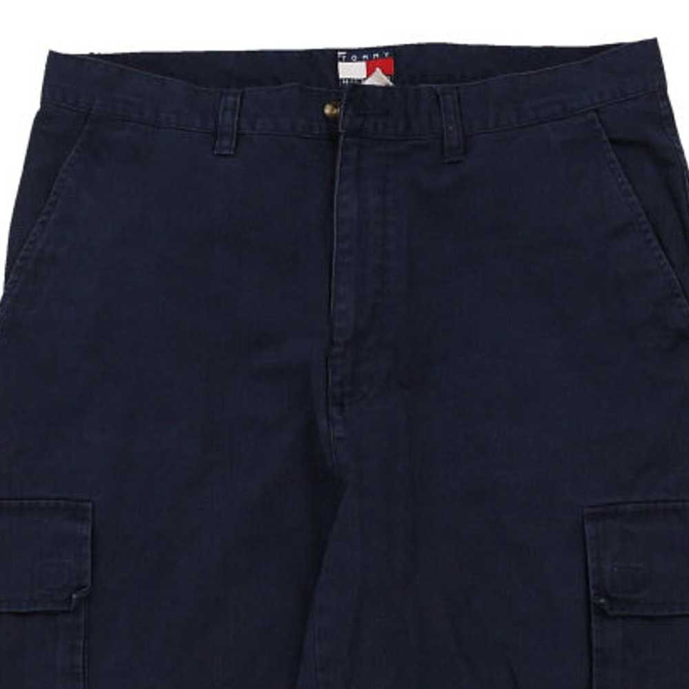 Tommy Hilfiger Cargo Trousers - 34W 29L Navy Cott… - image 5