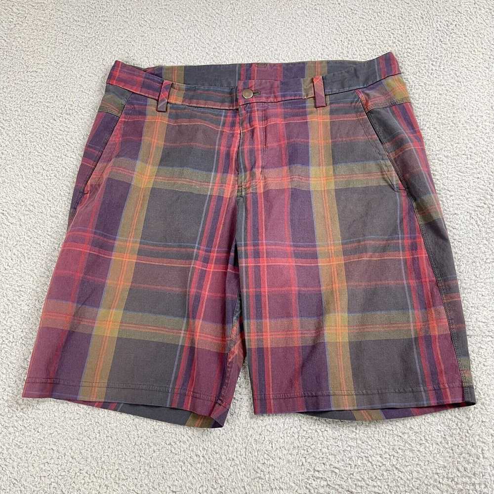 Lululemon Lululemon Plaid Casual Outdoor Flat Fro… - image 1