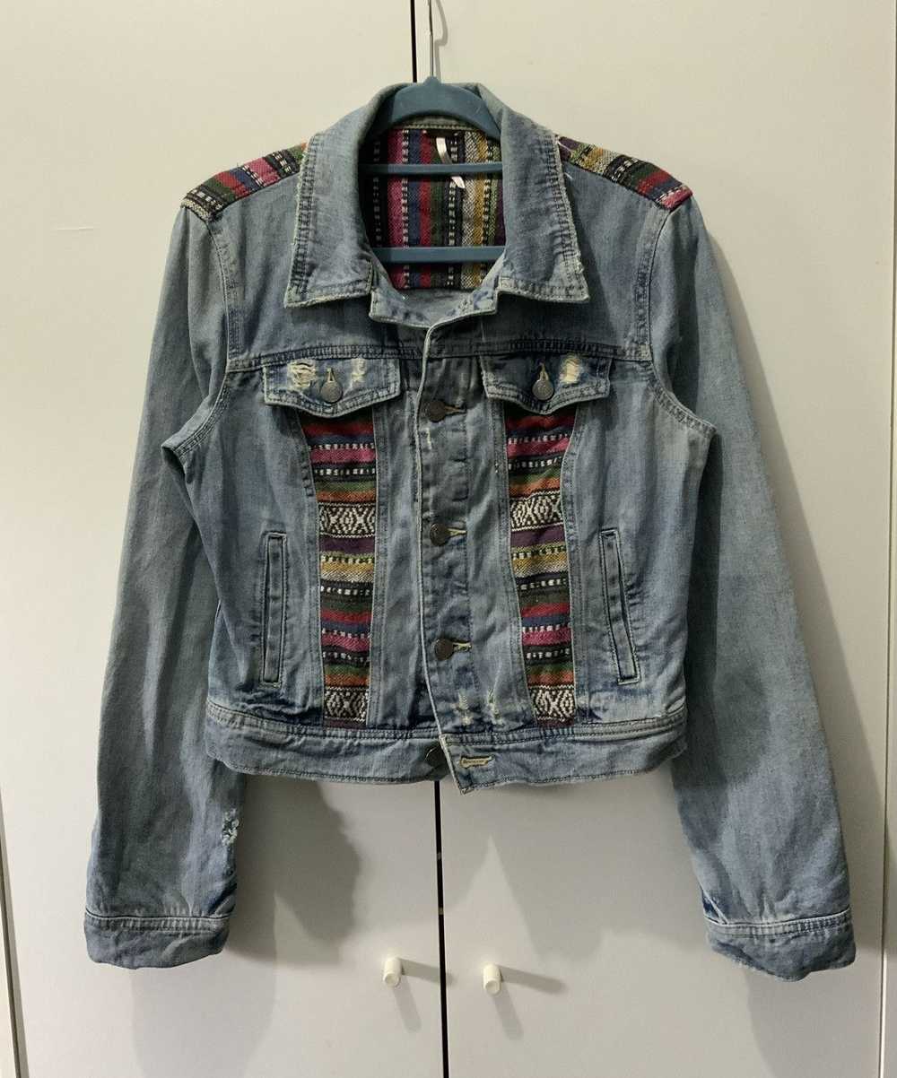 Archival Clothing × Denim Jacket × Navajo Free Pe… - image 1