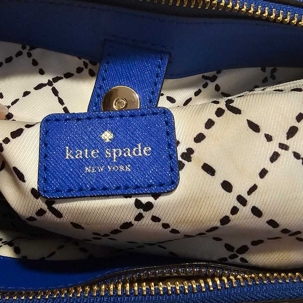 Kate Spade Newbury Lane Blue Bag - image 6