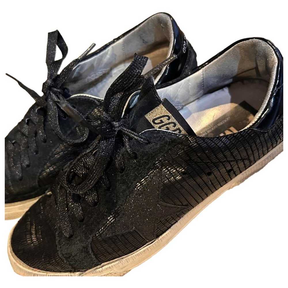 Golden Goose Glitter lace ups - image 1