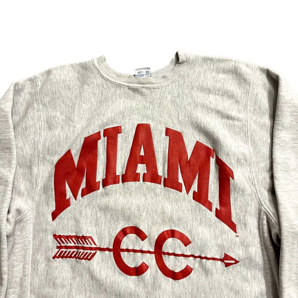 Vintage 80s/90s USA Made Miami Ohio Champion Reve… - image 6