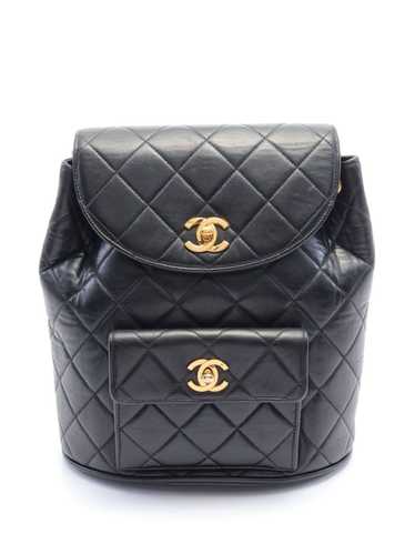 CHANEL Pre-Owned 1994-1996 Duma backpack - Black - image 1