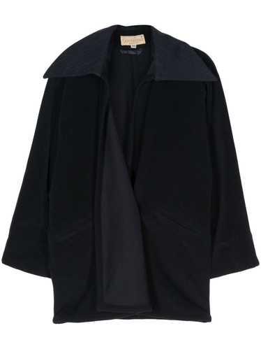 Versace Pre-Owned 1970s wool coat - Blue - image 1