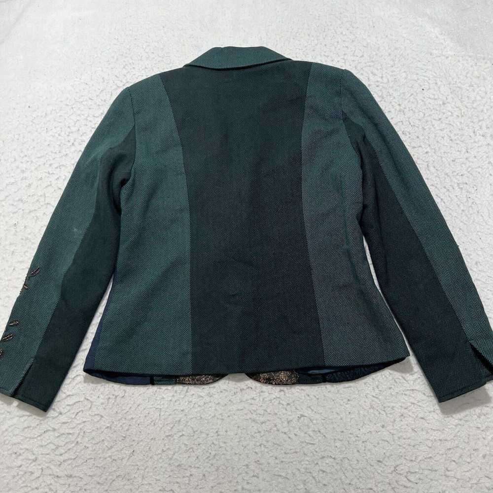 Coldwater Creek Coldwater Creek Teal Green Blazer… - image 10