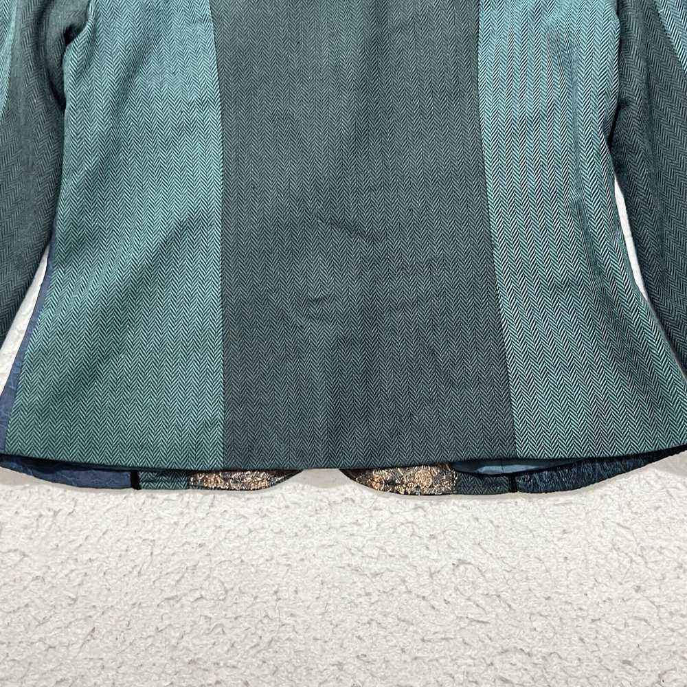 Coldwater Creek Coldwater Creek Teal Green Blazer… - image 12