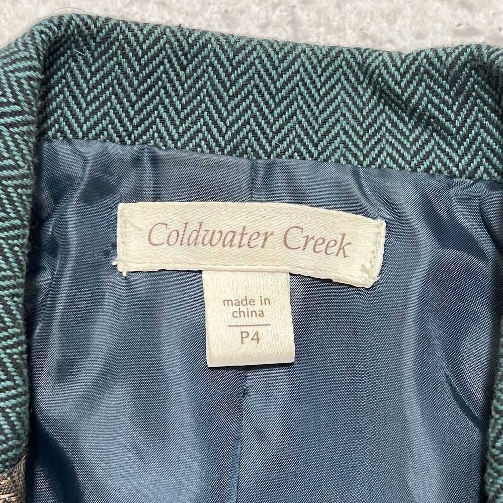 Coldwater Creek Coldwater Creek Teal Green Blazer… - image 3