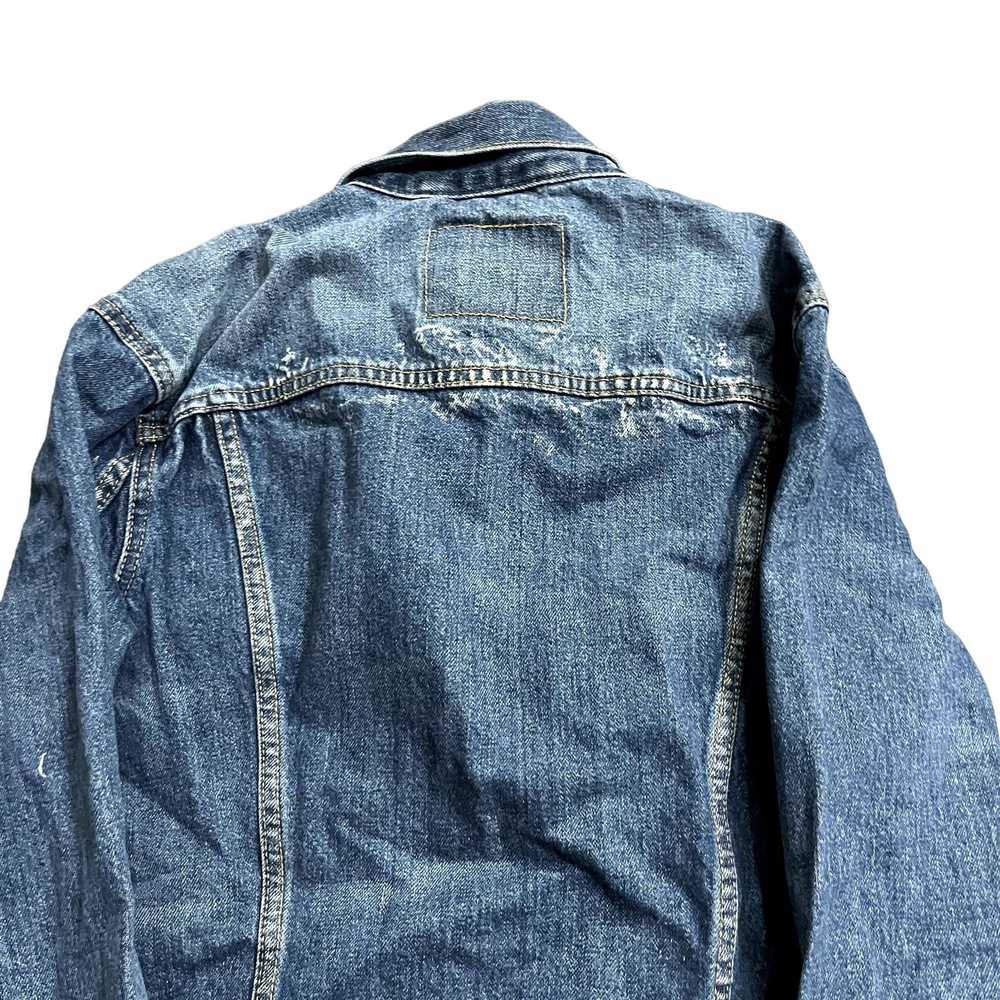 Vintage Y2K VTG Levis Denim Bleach Wash Light Blu… - image 11