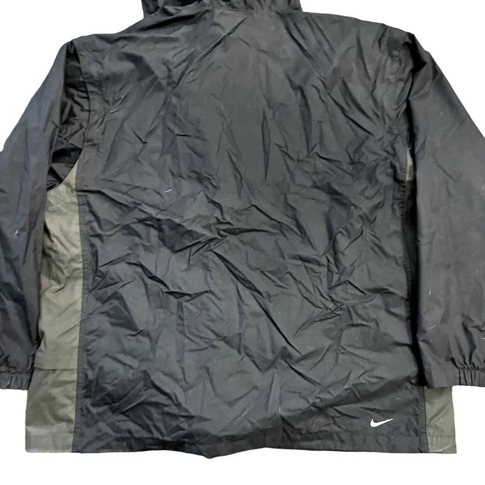 Vintage 90s/Y2K VTG Nike Black Nylon Windbreaker … - image 11