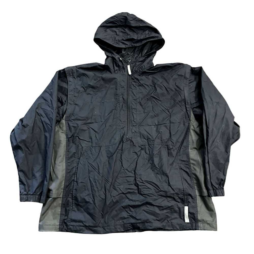 Vintage 90s/Y2K VTG Nike Black Nylon Windbreaker … - image 2