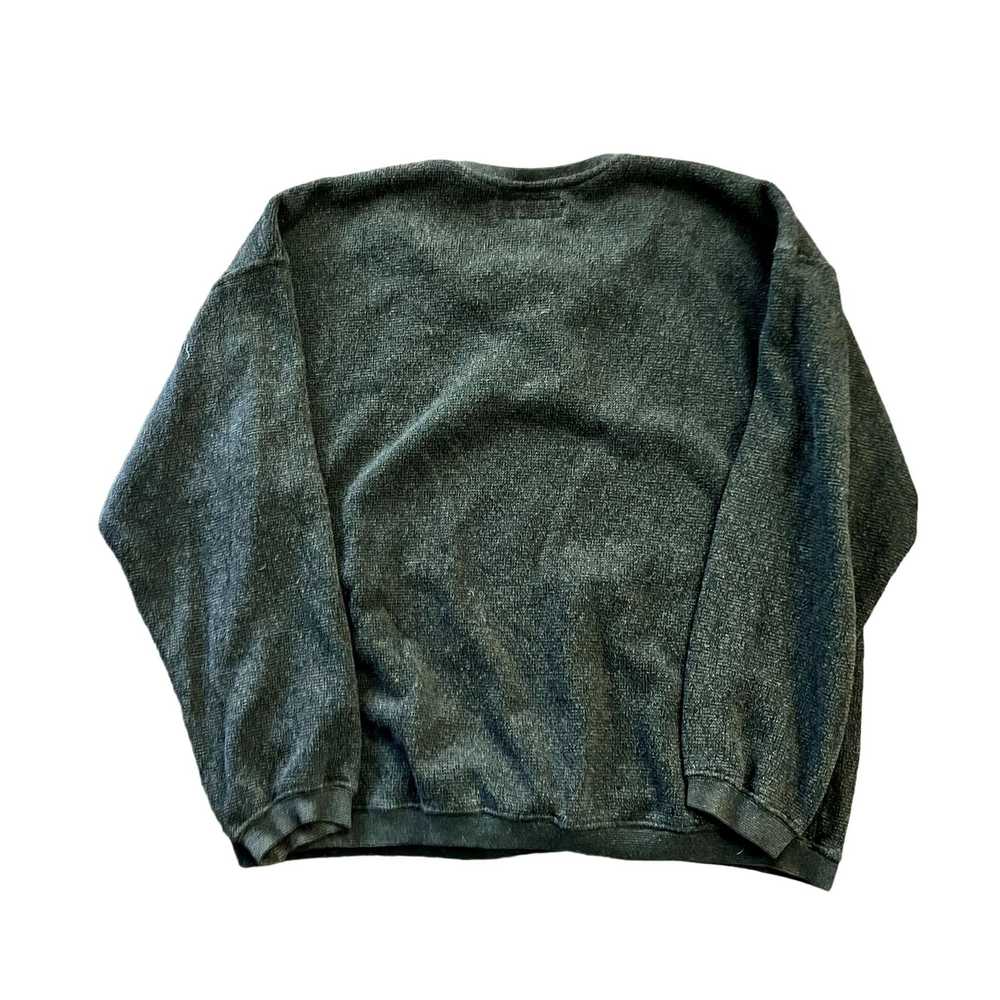 Vintage 90s/Y2K VTG Gray Charcoal Big Dogs Pullov… - image 9