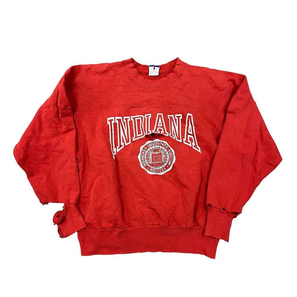 Vintage 90s Thrashed Distressed Indiana Universit… - image 2