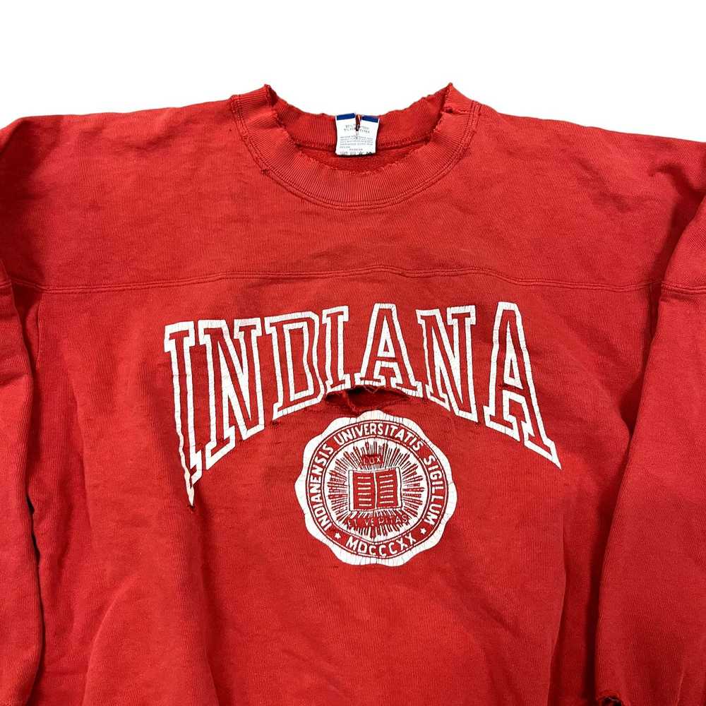 Vintage 90s Thrashed Distressed Indiana Universit… - image 3