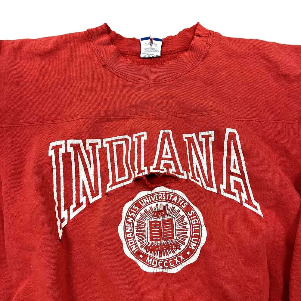 Vintage 90s Thrashed Distressed Indiana Universit… - image 6