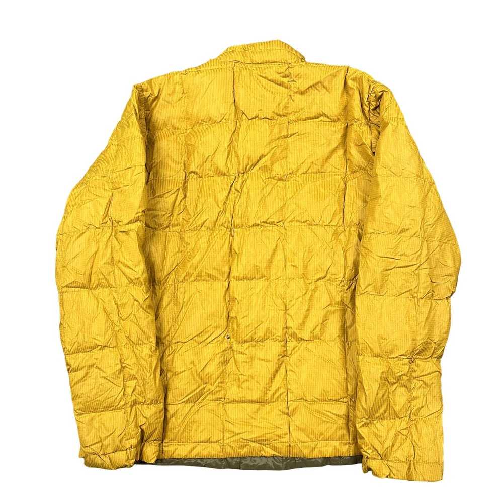 Vintage Y2K VTG Eddie Bauer Yellow Quilted Light … - image 8