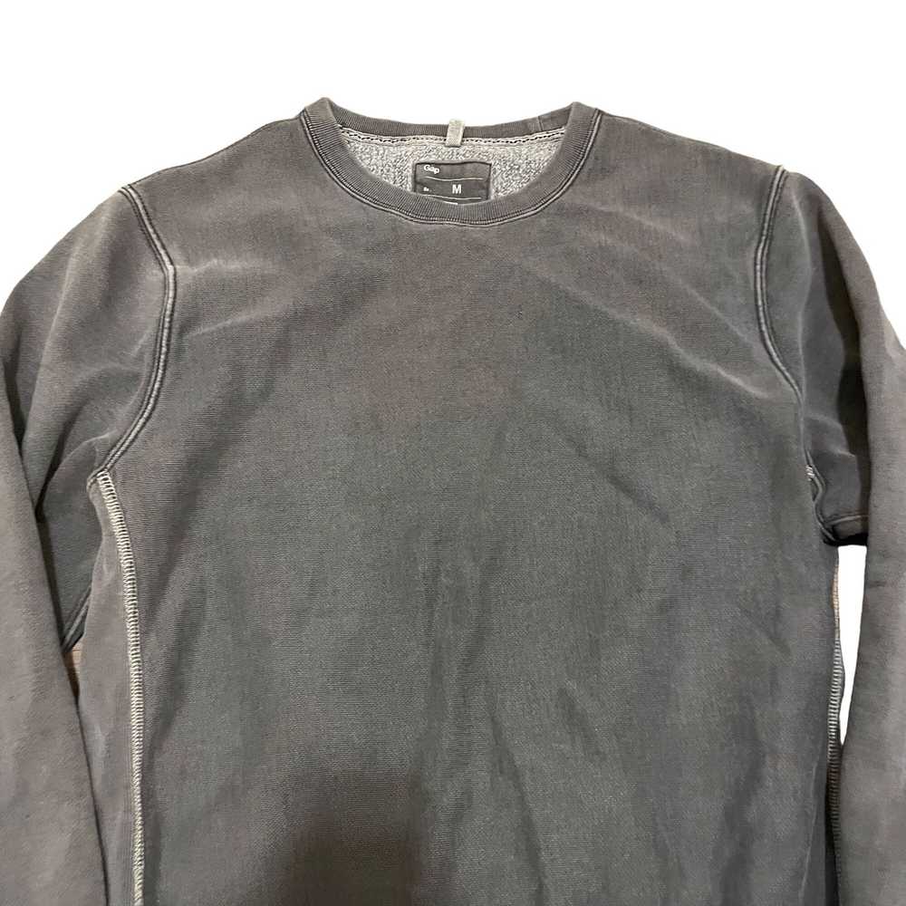 Vintage Y2K Gap Dark Gray Faded Chunky Heavy Weig… - image 3